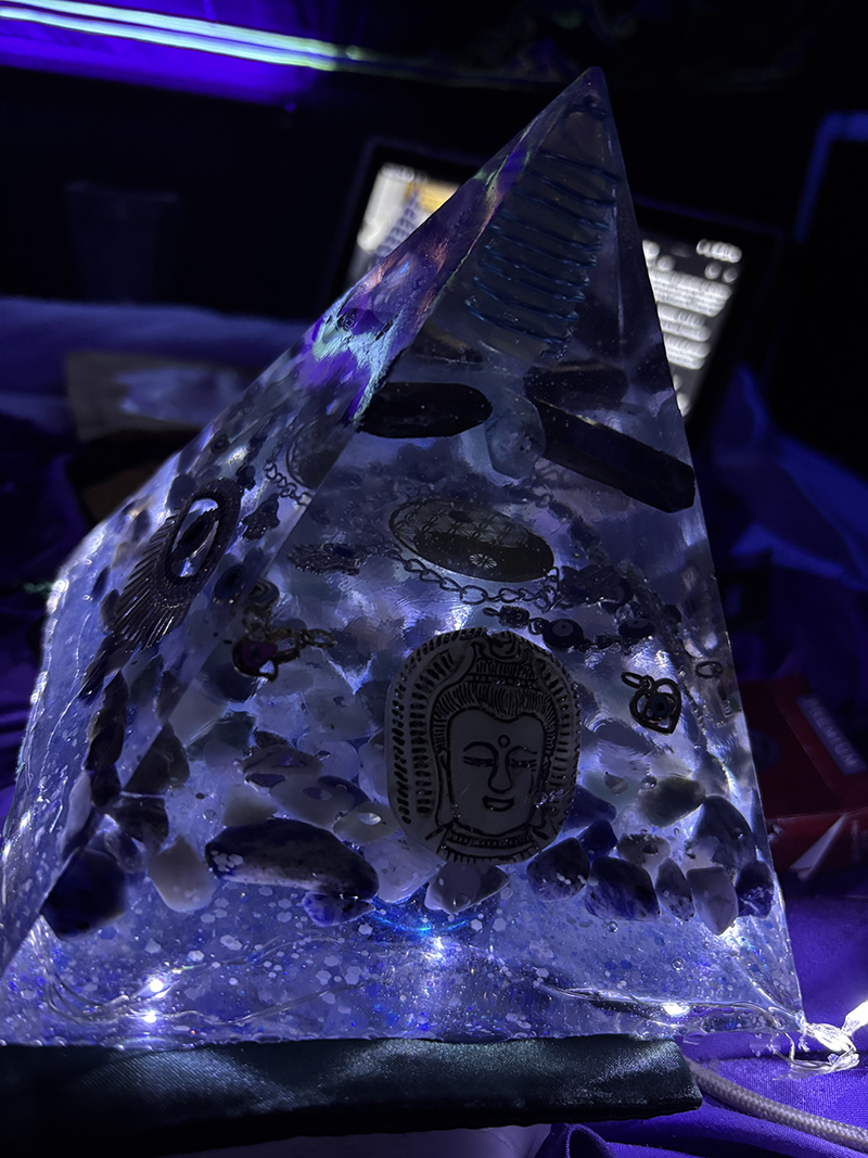 Orgonite Pyramid of Protection & Awakening - Image 3